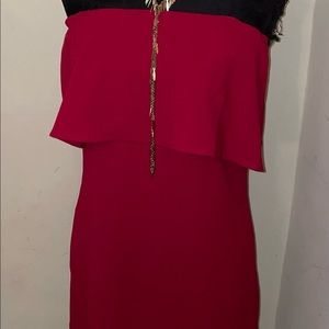Red Sleeveless Red party dress, Size extra small , BRAND NEW TAG ON